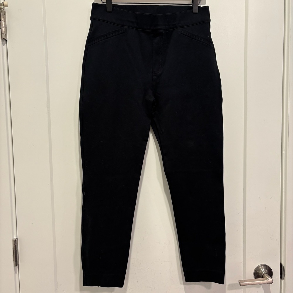 Spanx The Perfect Pant Slim Ankle Black‎ Pull On Trousers Large 20204R